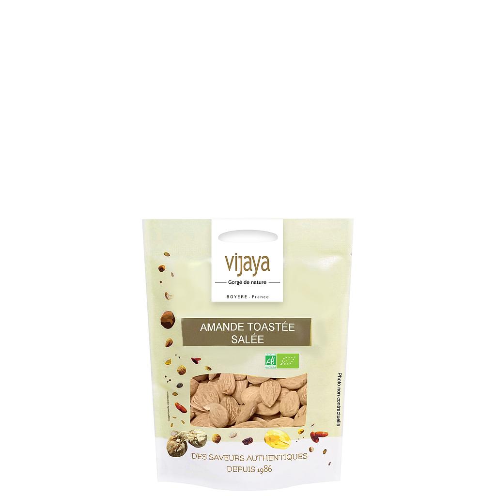 Amande Décortiquée Toastée et Salée - SICILE - 125g - Bio*