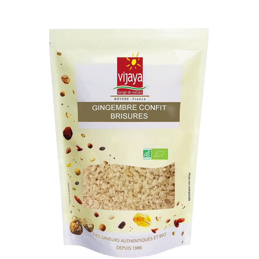 Gingembre Confit - Brisures - CHINE - 1 Kg - Bio* &amp; Equitable
